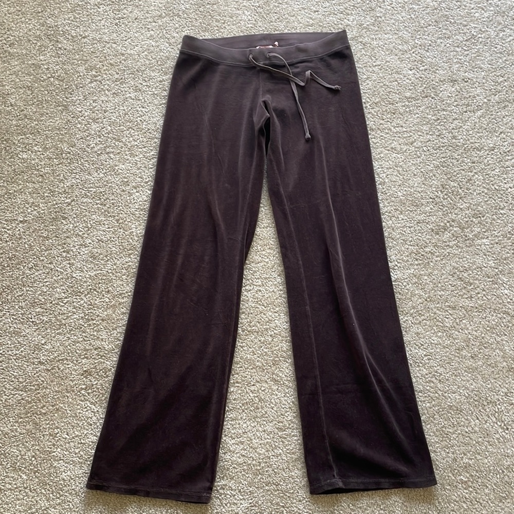 Juicy size small brown velour